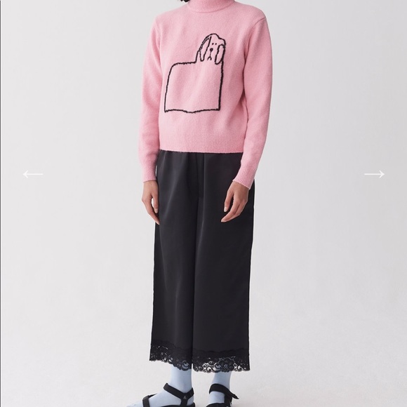 Lazy Oaf Sweaters - COPY - Lazy Oaf Doggy Outline Jumper